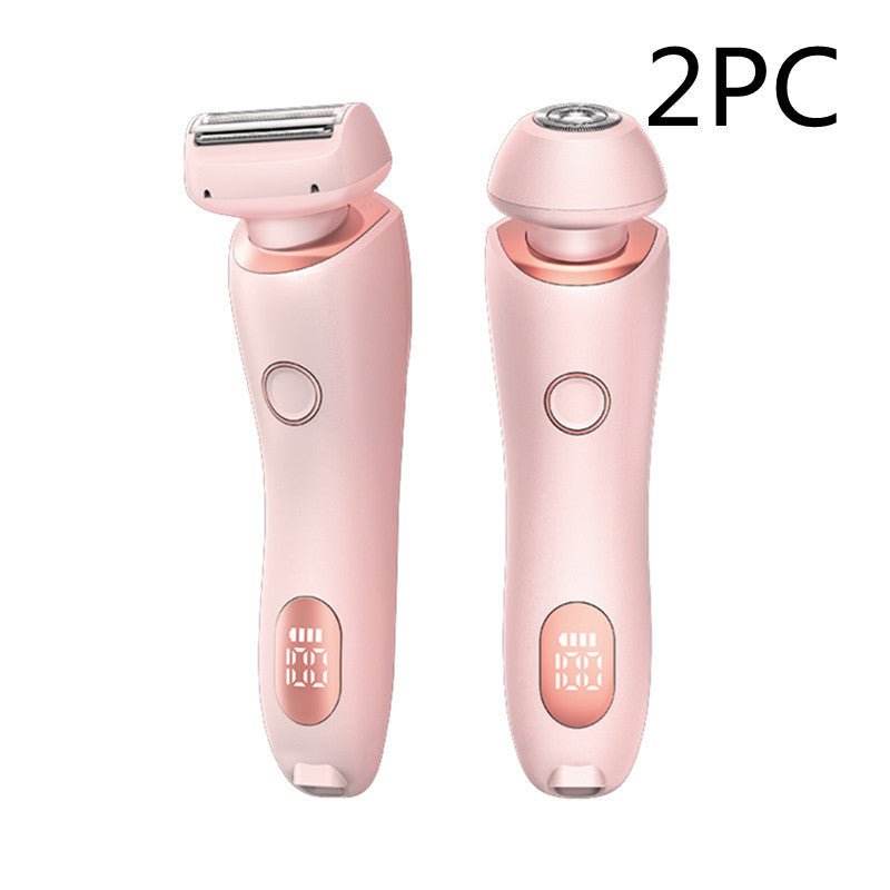 2 In 1 Hair Removal Epilator USB Rechargeable Trimmer - Urban Mart