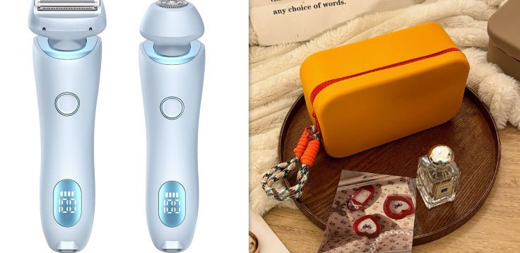 2 In 1 Hair Removal Epilator USB Rechargeable Trimmer - Urban Mart