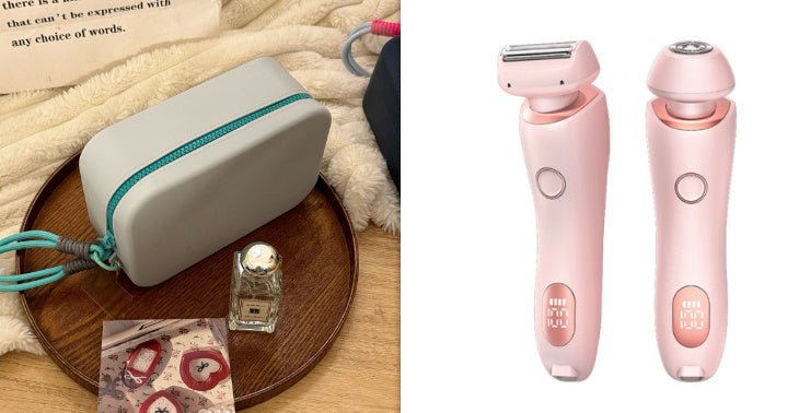 2 In 1 Hair Removal Epilator USB Rechargeable Trimmer - Urban Mart