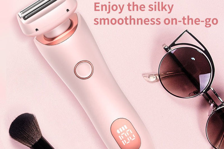 2 In 1 Hair Removal Epilator USB Rechargeable Trimmer - Urban Mart