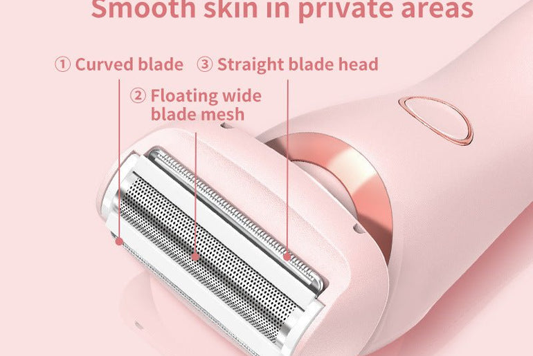 2 In 1 Hair Removal Epilator USB Rechargeable Trimmer - Urban Mart