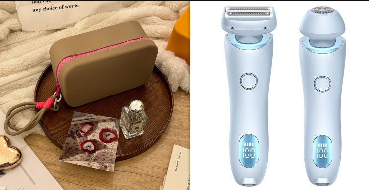 2 In 1 Hair Removal Epilator USB Rechargeable Trimmer - Urban Mart