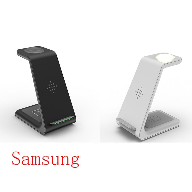 3 In 1 Fast Charging Station Wireless Charger Stand - Urban Mart