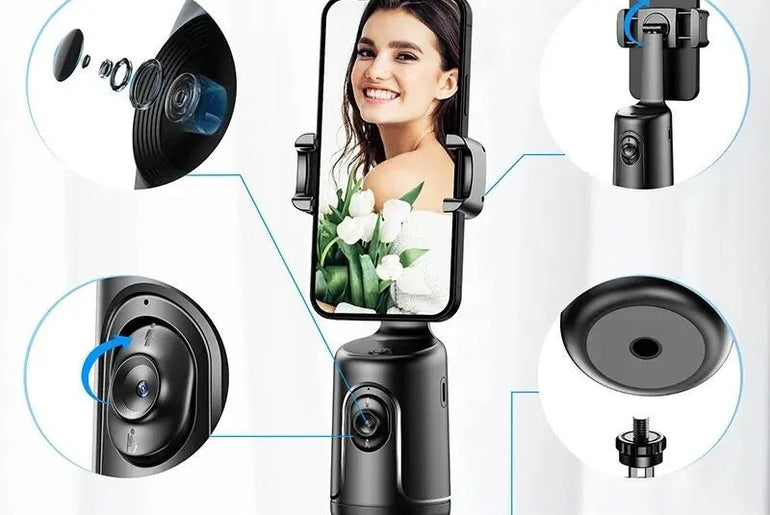 360 Auto Face Tracking Gimbal - Urban Mart