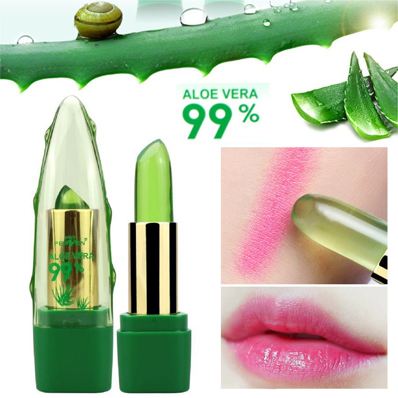 Aloe Vera Gel Color Changing Lipstick Gloss - Urban Mart