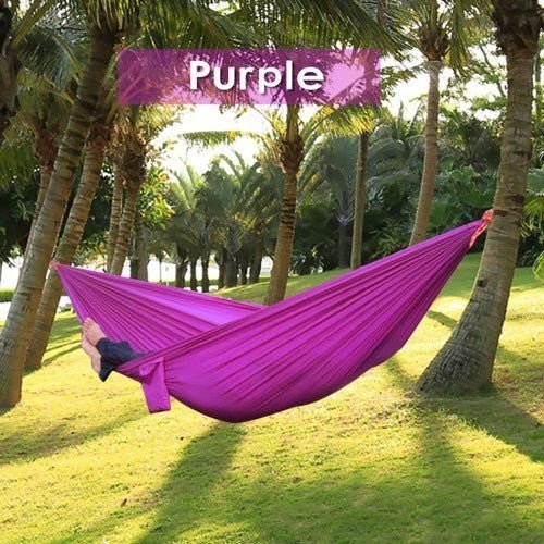 Backpacking Hammock - Portable Nylon Parachute - Urban Mart