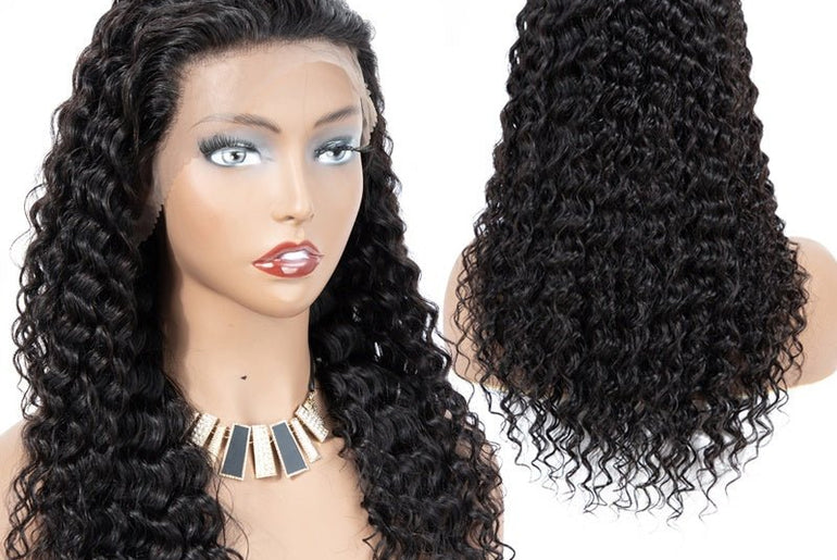 Brazilian Kinky Curly Lace Front Human Hair Wigs - Urban Mart