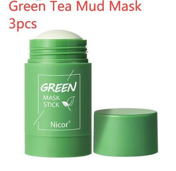 Green Tea Mud Mask 3pcs