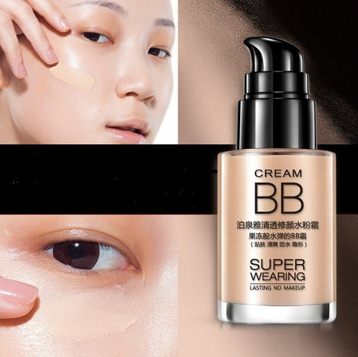 Clear and sleek hydrating cream nude makeup BB cream makeup concealer moisturizing BB cream - Urban Mart