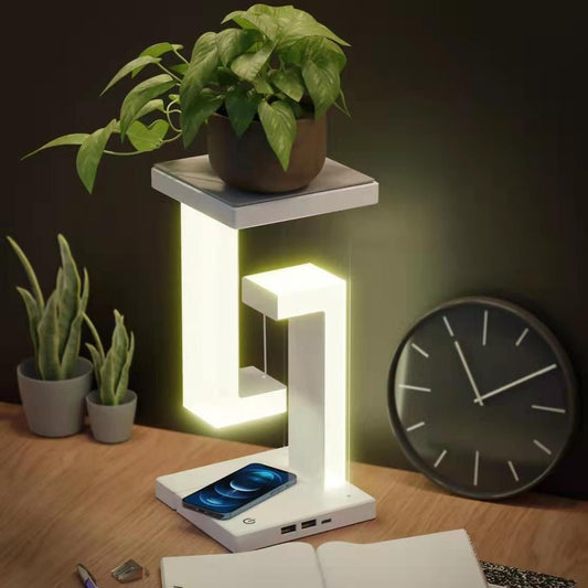 Creative Smartphone Wireless Charging Suspension Table Lamp - Urban Mart