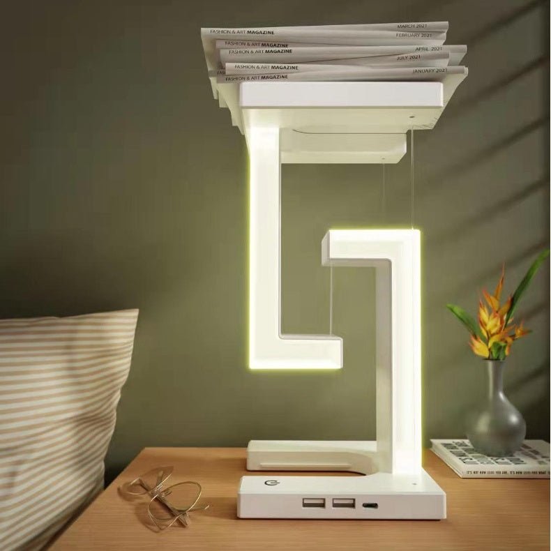 Creative Smartphone Wireless Charging Suspension Table Lamp - Urban Mart