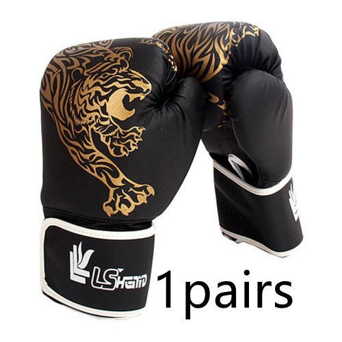 Flame Tiger Boxing Gloves Boxing Training Gloves - Urban Mart