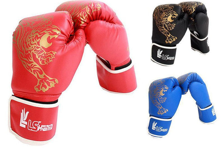 Flame Tiger Boxing Gloves Boxing Training Gloves - Urban Mart