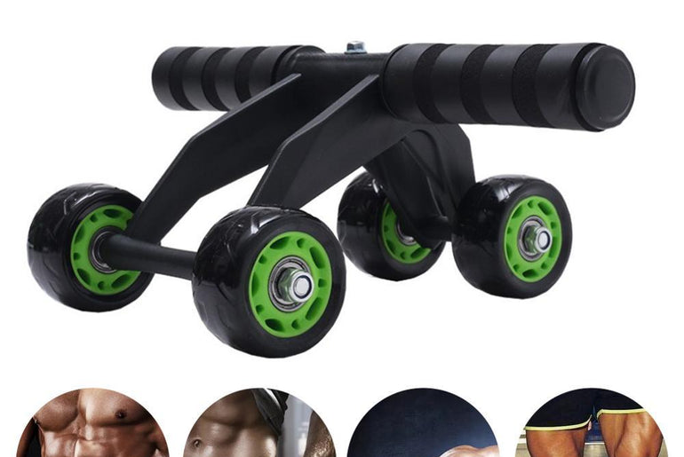 Four - wheeled Abdominal Roller - Urban Mart