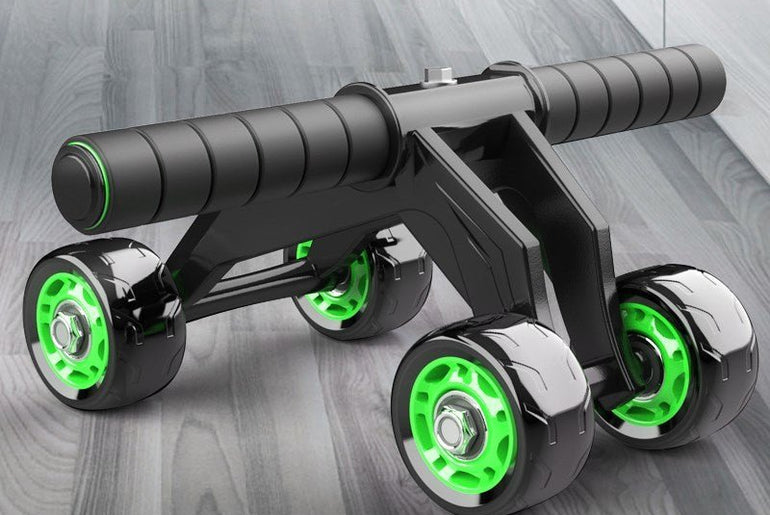 Four - wheeled Abdominal Roller - Urban Mart