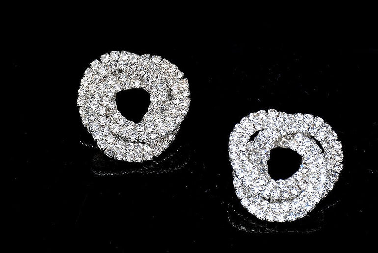 Full Diamond Round Studs - Urban Mart