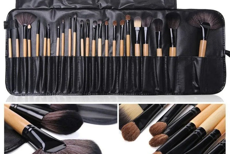 Gift Bag Of 24 Pcs Makeup Brush Sets - Urban Mart