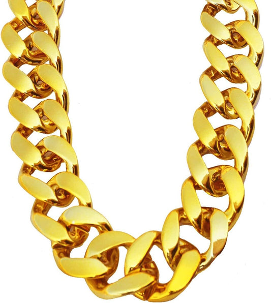 Gold Color Chain Necklace - Urban Mart