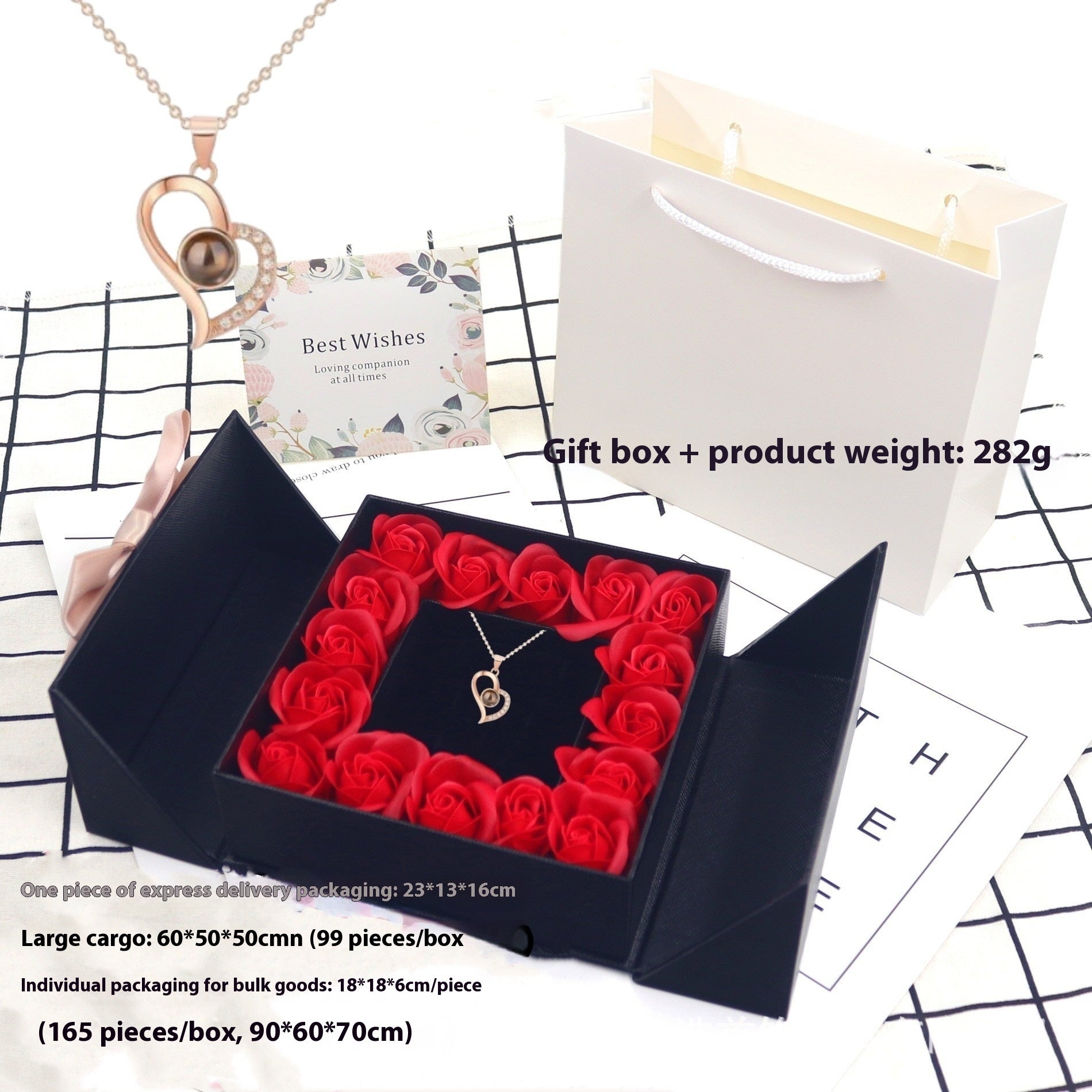 "I Love You" Projection Necklace - Urban Mart