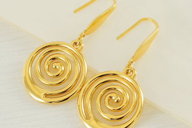 Mosquito Coil Design Sense Earrings Women - Urban Mart