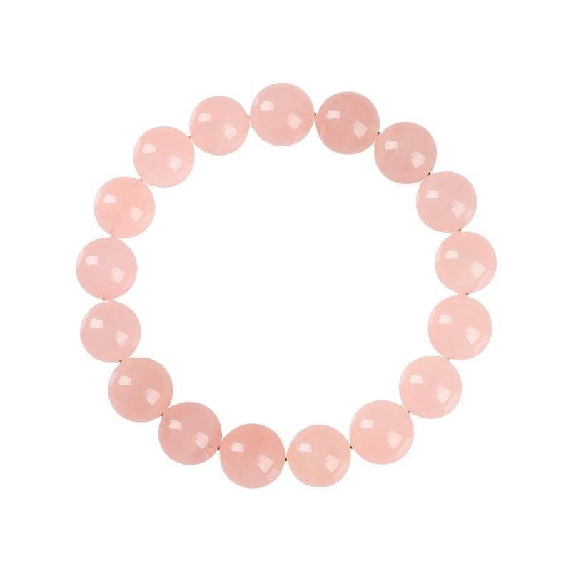 Natural 7A Grade Moisturizing Body Grapefruit Color Horse Round Beads Bracelet - Urban Mart