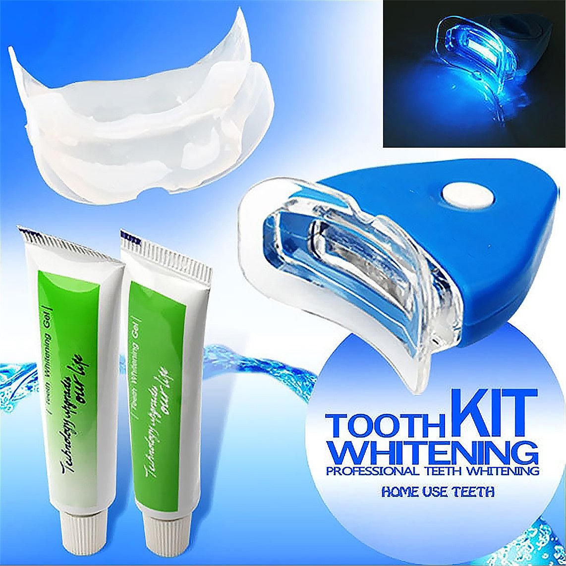 Oral Gel Teeth Tooth Whitening Whitener Dental Bleaching LED - Urban Mart