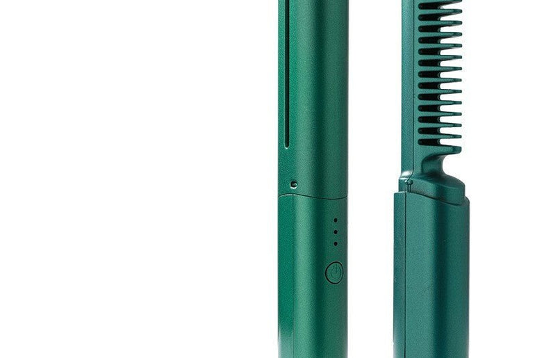 Professional Wireless Hair Straightener Curler Comb - Urban Mart