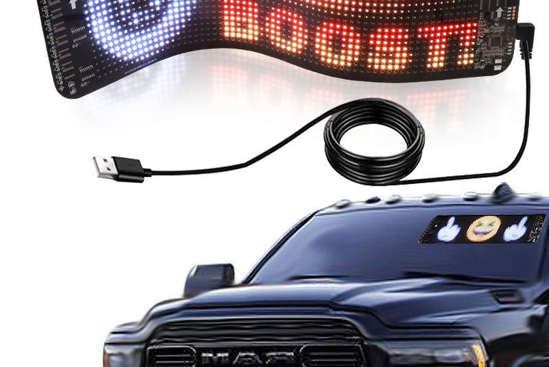 Programmable Car LED Sign - Urban Mart