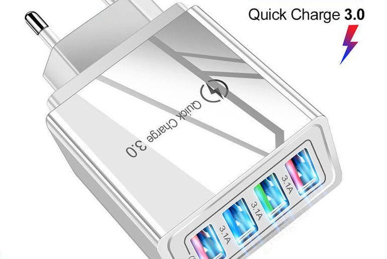 Quick Charge 3.0 4 Phone Adapter - Urban Mart