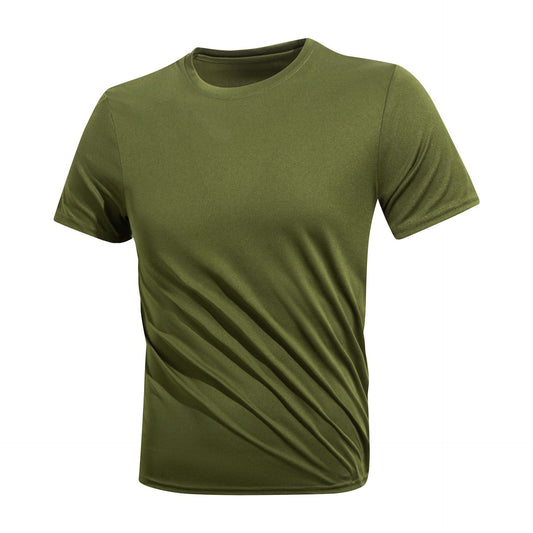 Quick - drying T-shirt Men's Ice Silk Running Outdoors - Urban Mart