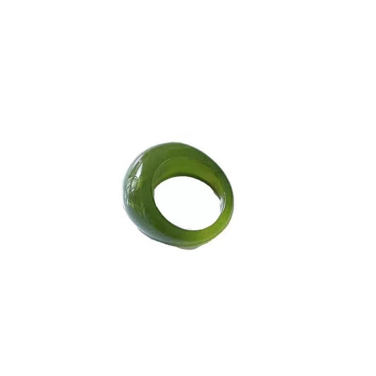 Retro Resin Ring Cold Wind - Urban Mart