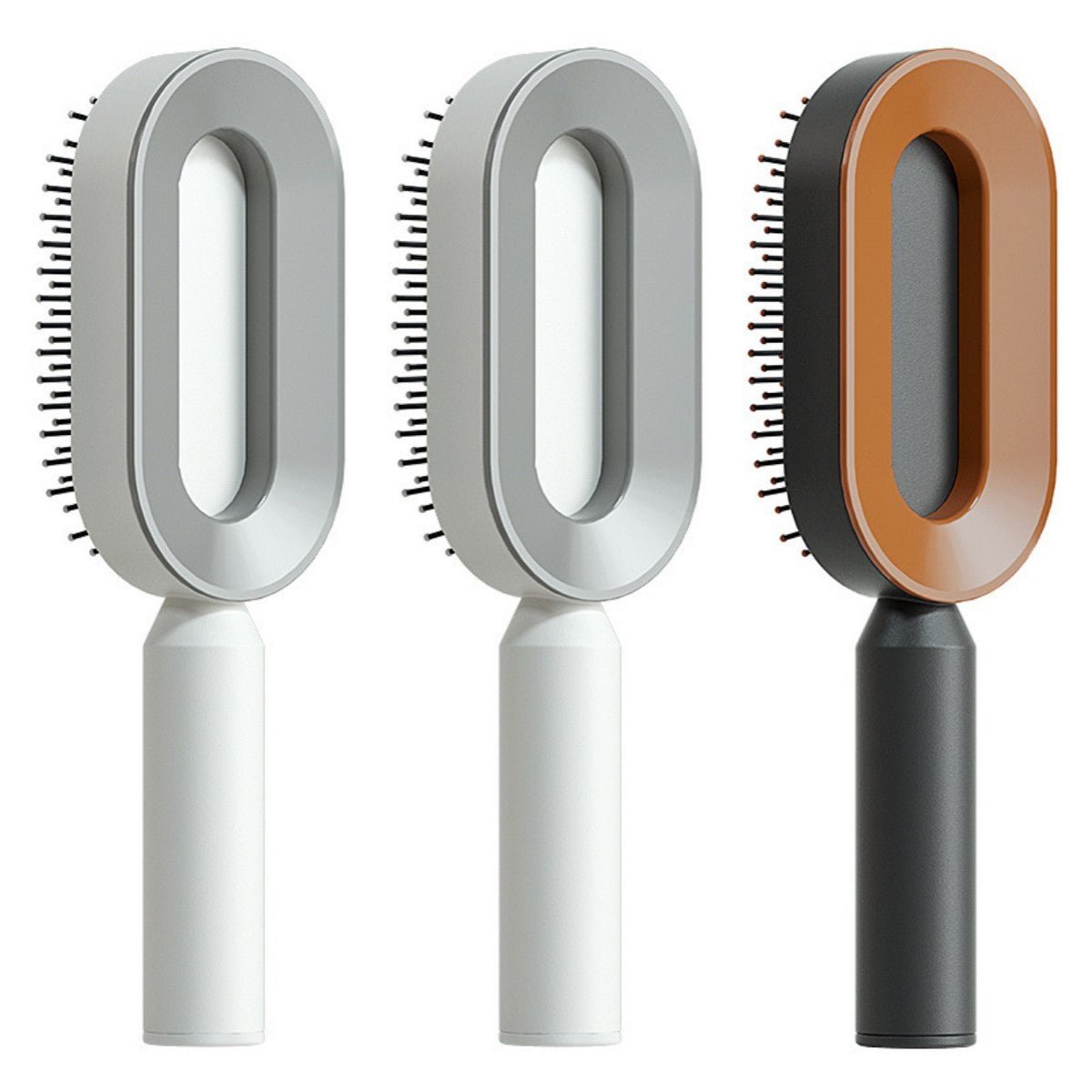 Self Cleaning Hair Brush For Women - Urban Mart