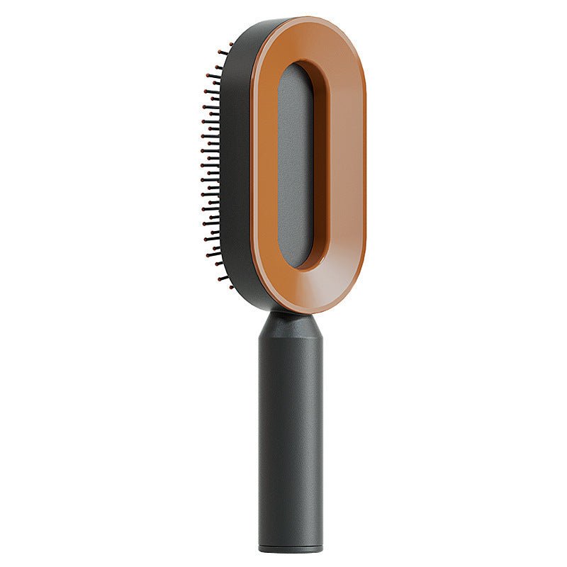 Self Cleaning Hair Brush For Women - Urban Mart