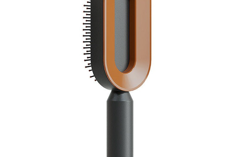 Self Cleaning Hair Brush For Women - Urban Mart