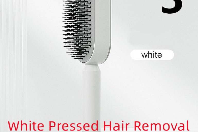 Self Cleaning Hair Brush For Women - Urban Mart