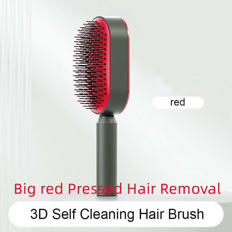 Self Cleaning Hair Brush For Women - Urban Mart