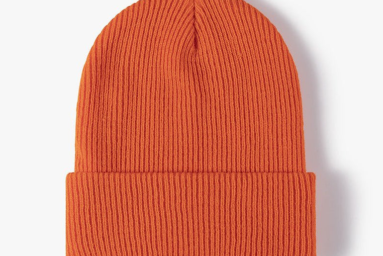 Simple Warm Thick Double Layer Men's Woolen Cap - Urban Mart