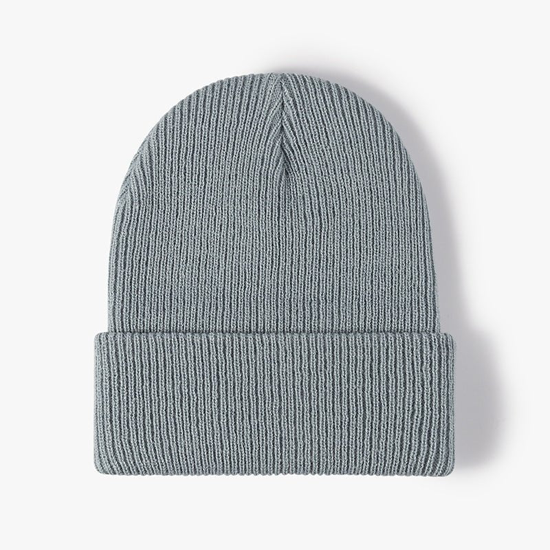 Simple Warm Thick Double Layer Men's Woolen Cap - Urban Mart