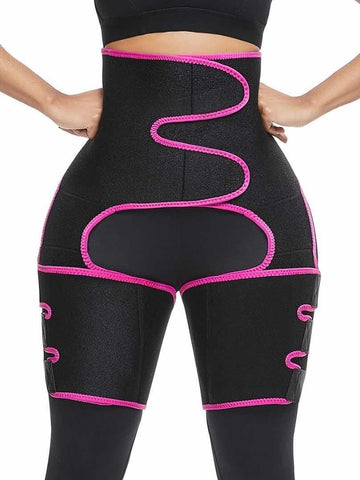 High waist pink