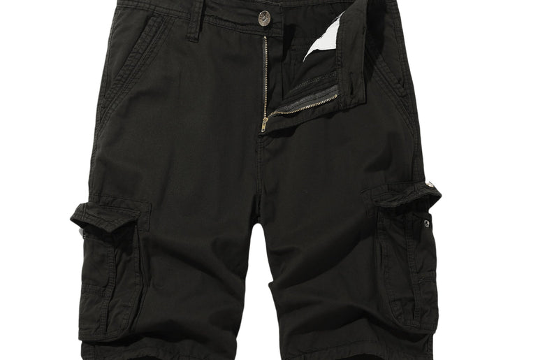 Spring Men's Cargo Shorts Multi - pocket Plus Size - Urban Mart