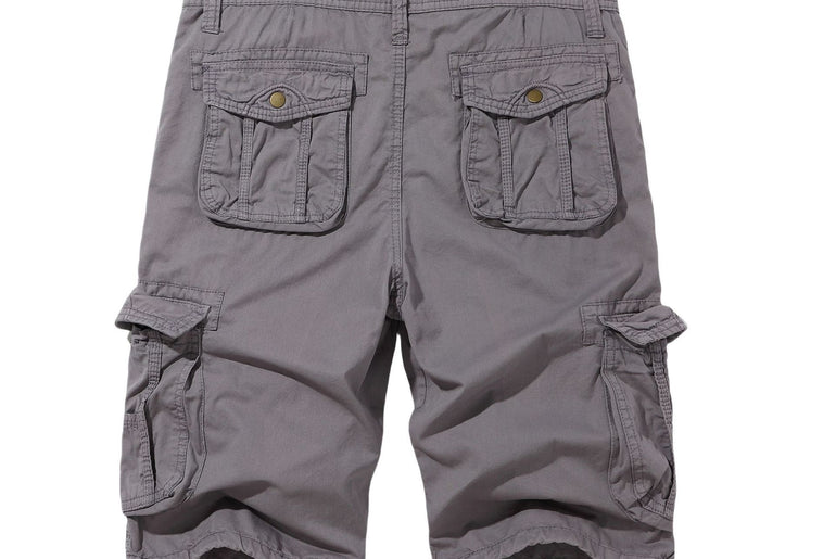 Spring Men's Cargo Shorts Multi - pocket Plus Size - Urban Mart