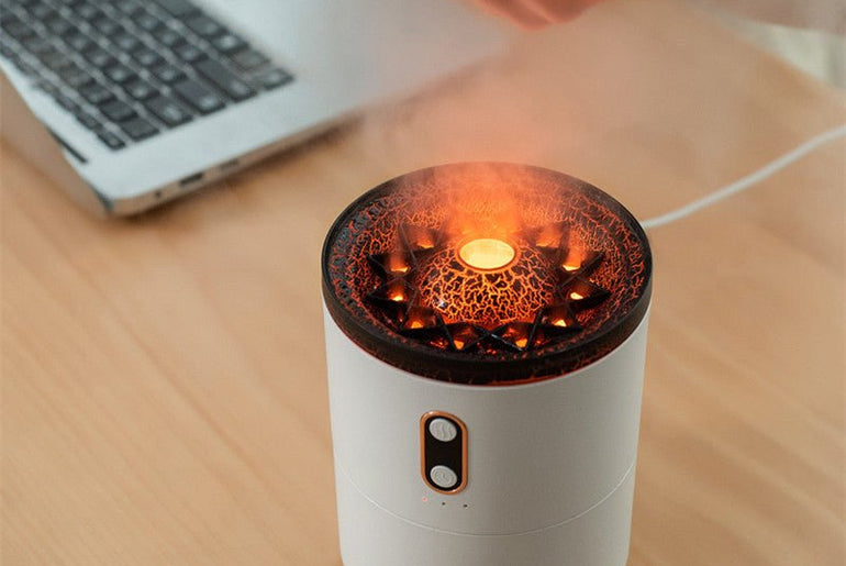 Volcanic Flame Aroma Essential Oil Diffuser - Urban Mart