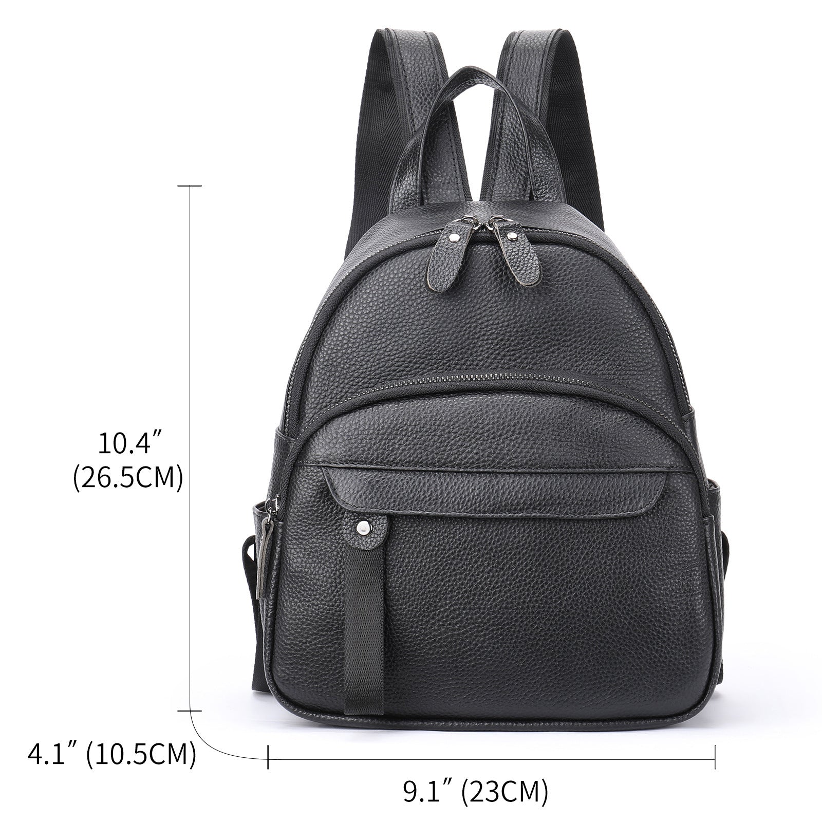 Women's Affordable Luxury Fashion Leather Portable Backpack - Urban Mart