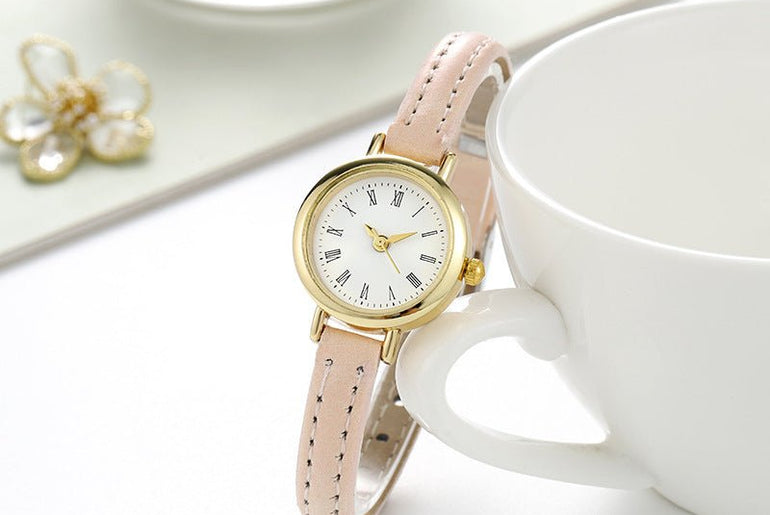 Women's Simple And Compact Alloy Belt Watch - Urban Mart